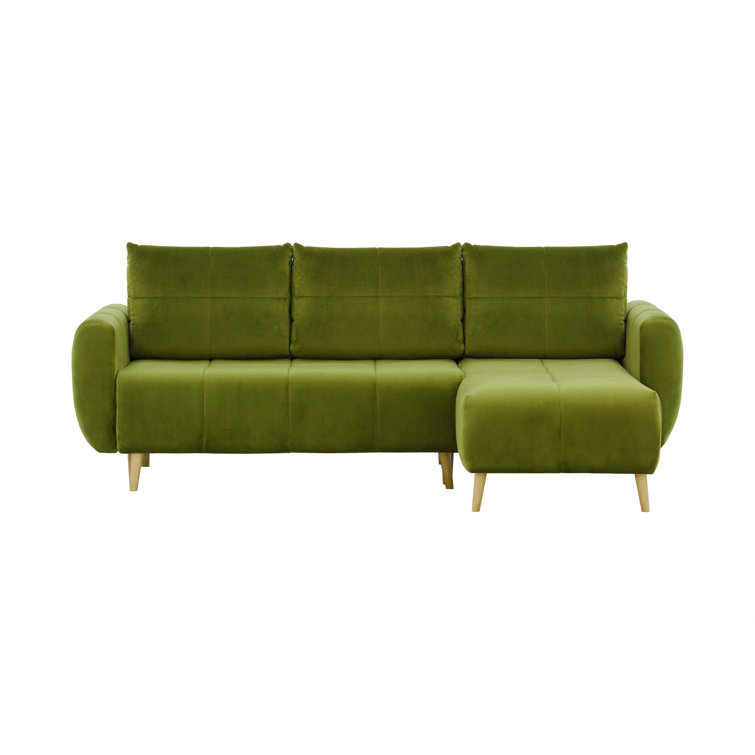 17 Stories Hollaway Reversible Corner Sofa Bed Wayfair.co.uk